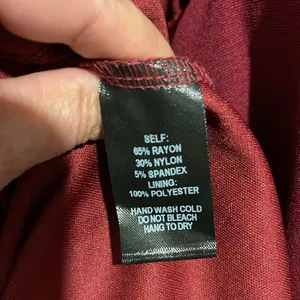 Lulus Skater Dress Womens S Burgundy Wine Sexy Open Back Strappy V-Neck Mini thumbnail 6