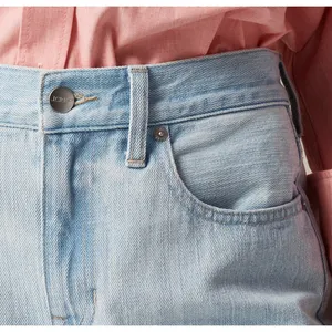 J.Crew Mid Rise Straight Jean Montauk Wash Light Blue Full Length US 26 NWT thumbnail 2