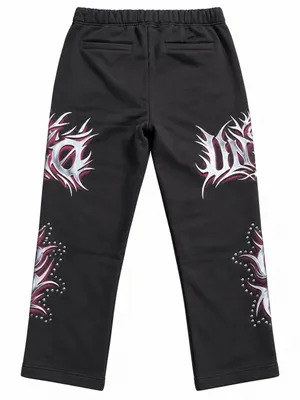 Ecko Unlimited Black Graphic Sweatpants Men’s Size M thumbnail 2