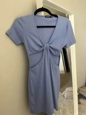Nasty Gal Cut-Out Ribbed Dress thumbnail 4