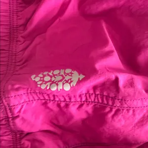 NEW Free People Bright Hot Pink Athletic Running Shorts Elastic Waist Flowy Gym thumbnail 5