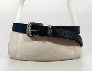 Western Style Buckle Vegan Leather Belt Cowgirl thumbnail 1