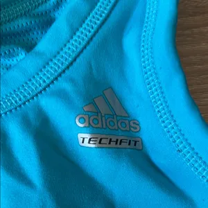 Adidas Aqua Blue Sports Bra thumbnail 2