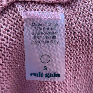 Cult Gaia Serita cotton-blend cutout-waist cocktail dress in jaipur size S small thumbnail 12