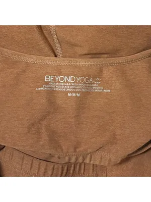Beyond Yoga Spacedye Uplevel Midi Jumpsuit Size M In Caramel Toffee thumbnail 7