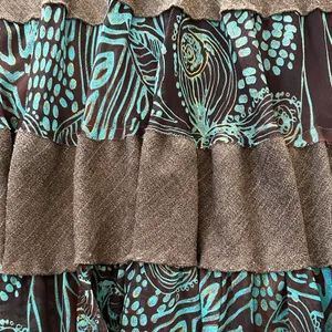 Vintage Low Rise Tiered Midi Skirt 90s Y2K Indie Sleaze Grunge Boho Romantic thumbnail 9