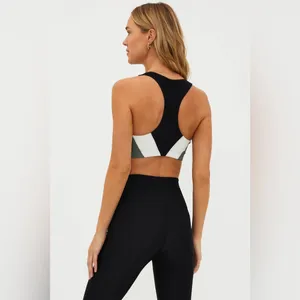 BEACH RIOT Lucia Top Queen Palm Colorblock, Size Large, $98 thumbnail 4