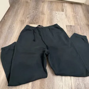 Skims vintage fleece sweatpants joggers cypress dark green size small thumbnail 5