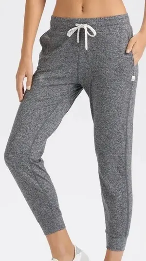 Vuori Women's Performance Joggers in grey thumbnail 1