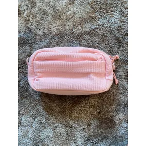 Pink Bagsmart Travel Bag Purse Crossbody Pouch Organizer Mini Headphone Case thumbnail 2