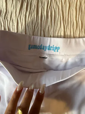 Boutique gamedaydripp Penn State White Skirt thumbnail 2