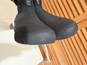 Vessi Weekend Chelsea Boots Waterproof Black Knit Slip On Sneaker Shoes W6 thumbnail 17