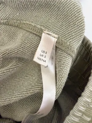 Anthropologie X Daily Practice The Seamed Wide Leg Pants Lounge Olive Green thumbnail 10