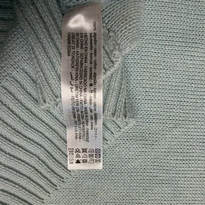 Zara Vest Blue Sweater Vest Tank Top Fall Chunky Preppy‎ Academia thumbnail 4