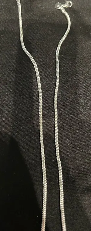 Elegant Silver 925 20 inch Necklace thumbnail 1
