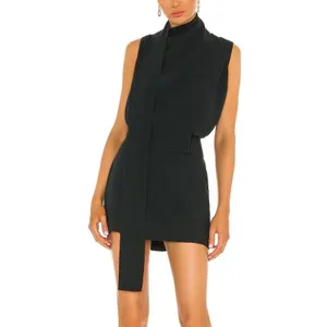 Amanda Uprichard Philippe Mini Dress Eastern Green‎ Size M Revolve Sleeveless thumbnail 3