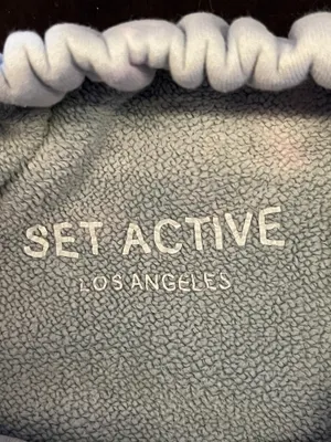 SET ACTIVE Sweatpants Womens Medium Multicolor Tie Dye French Terry Joggers thumbnail 10
