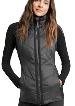 Athleta Rock Ridge‎ PrimaLoft Quilted Puffer Vest Gray Size XS EUC thumbnail 1
