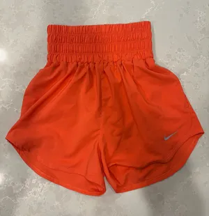 Nike High Wasted Running Shorts in Coral thumbnail 1