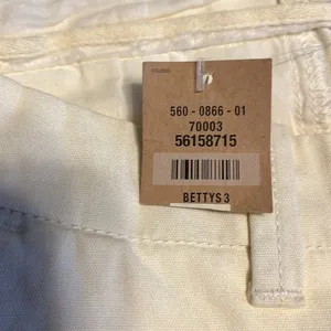 NWT Hollister Off White Beige Betty Cotton Lowrise Pants Size 3 thumbnail 10