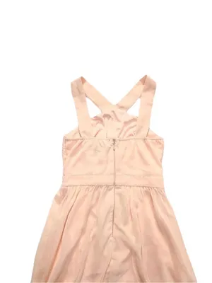 LULUS Women Air of Romance Peach Sleeveless Chiffon Maxi Dress Size XS thumbnail 11