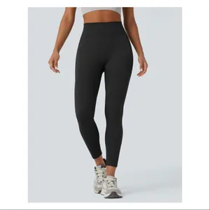 NWT HALARA OneForm Seamless Flow High Waisted Booty Scrunch Yoga Leggings Black thumbnail 8