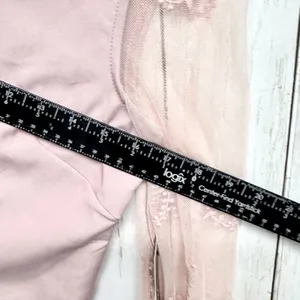 Lulus Embroidered Lace Long Sleeve Shift Dress Womens Size XS Mauve Pink Mini thumbnail 6