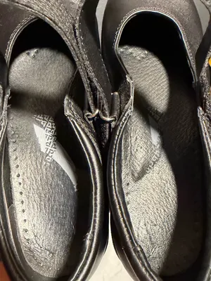 Propet Black Women's Mary Jane comfort leather shoes size 6.5M thumbnail 6