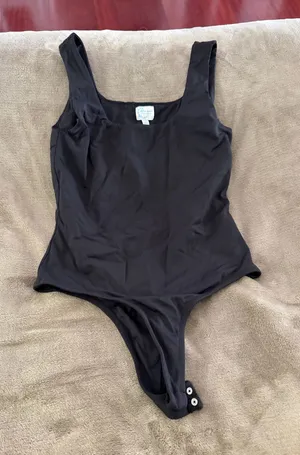 Black Francesca’s tank body suit  thumbnail 1