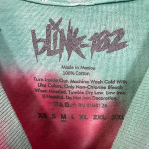 Blink-182 Toxic Sludge Spell Out Pop Punk Band Tie Dye M thumbnail 4