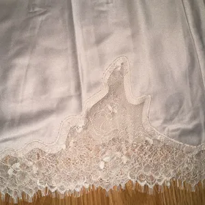 Lace trim midi skirt Tan Size XXL thumbnail 6
