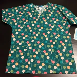 HQ‎ scub top Green Size XS thumbnail 1