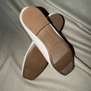 Cliffs White Mountain Bessy Cream Quilted Square Toe Ballet‎ Flats C35326-171 10 thumbnail 5