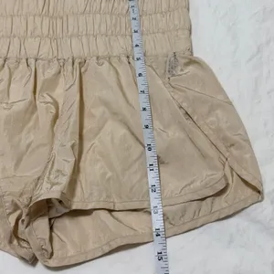 Free People FP Movement The Way Home Vanilla Running Shorts Women Small Athletic thumbnail 11