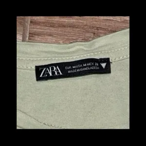 Zara Green Ruffle Top thumbnail 2