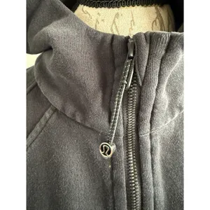 Lululemon Scuba Oversized Full Zip Hoodie Black‎ XS/S Sweatshirt Jacket thumbnail 3