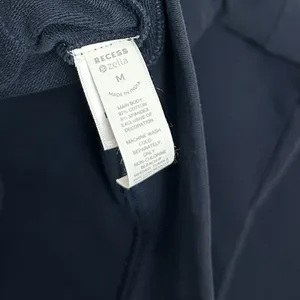 ZELLA x Recess Pickleball Courtside French Terry Cardigan Navy Sapphire Medium thumbnail 5