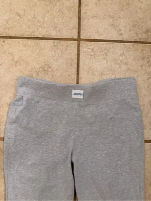 Jockey Gray Foldover Waist Flare Yoga Pants thumbnail 4