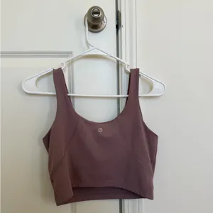 Women's Mauve Crop Top thumbnail 2