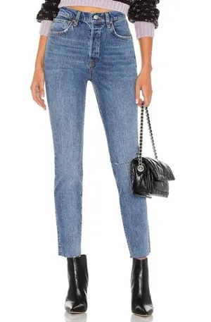 Free People We the Free Stella Raw-Hem Skinny Jeans thumbnail 4
