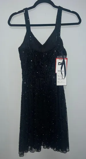 Black Sequin Dress thumbnail 2