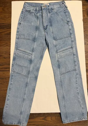 AGOLDE Cooper Cargo High-Rise Straight Jeans thumbnail 2