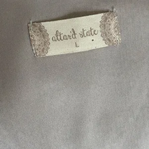 Altar'd State Black and White Bell‎ Sleeves Wrap Dress Size L thumbnail 4