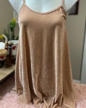 Velvet dress Pink Size M thumbnail 1