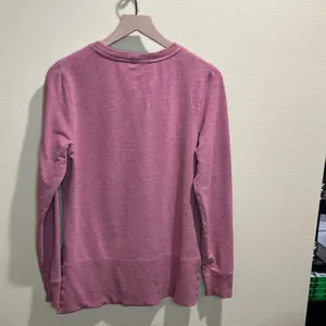 L.L. Bean Women's Size Small Heathered Pink Pullover Sweatshirt thumbnail 4