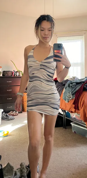bodycon dress Gray thumbnail 1