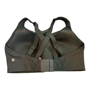 Lululemon AirSupport Bra 38DD Dark Olive‎ Green High Support Workout Sports Bra thumbnail 2
