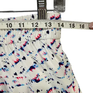 Lucky In Love Ruffled Tiered Tennis Skort Womens S White‎ Abstract Sporty Chic thumbnail 8