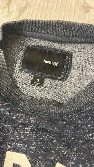 Hurley Navy Blue Crewneck Sweater thumbnail 2