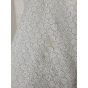 Elaine Kim White Eyelet Lace Trouser Pants English Countryside Equestrian Large thumbnail 5